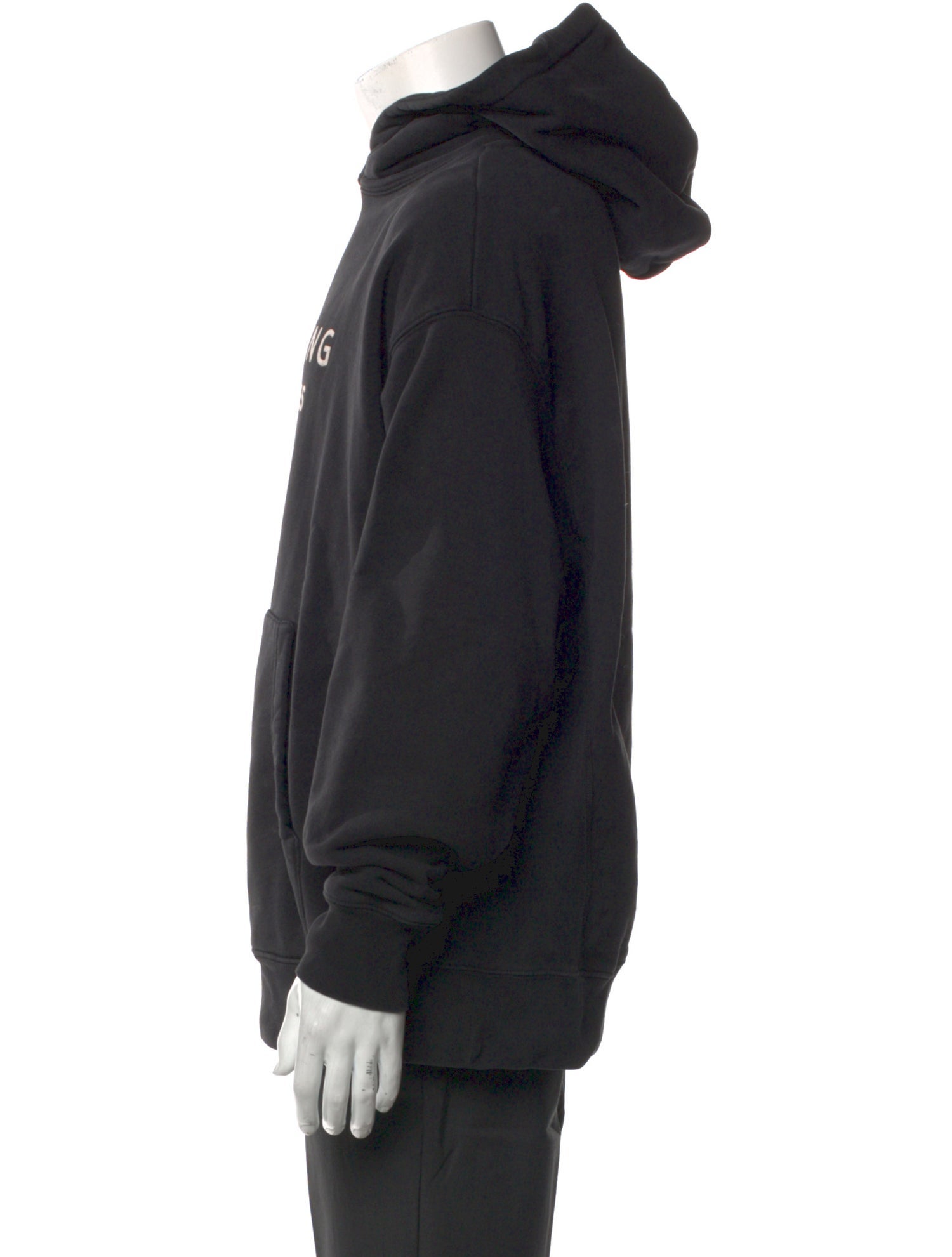 Anine Bing Graphic Print Crew Neck Hoodie