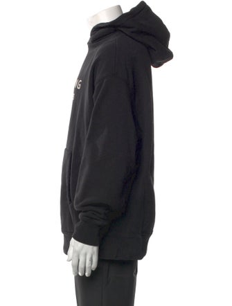 Anine Bing Graphic Print Crew Neck Hoodie