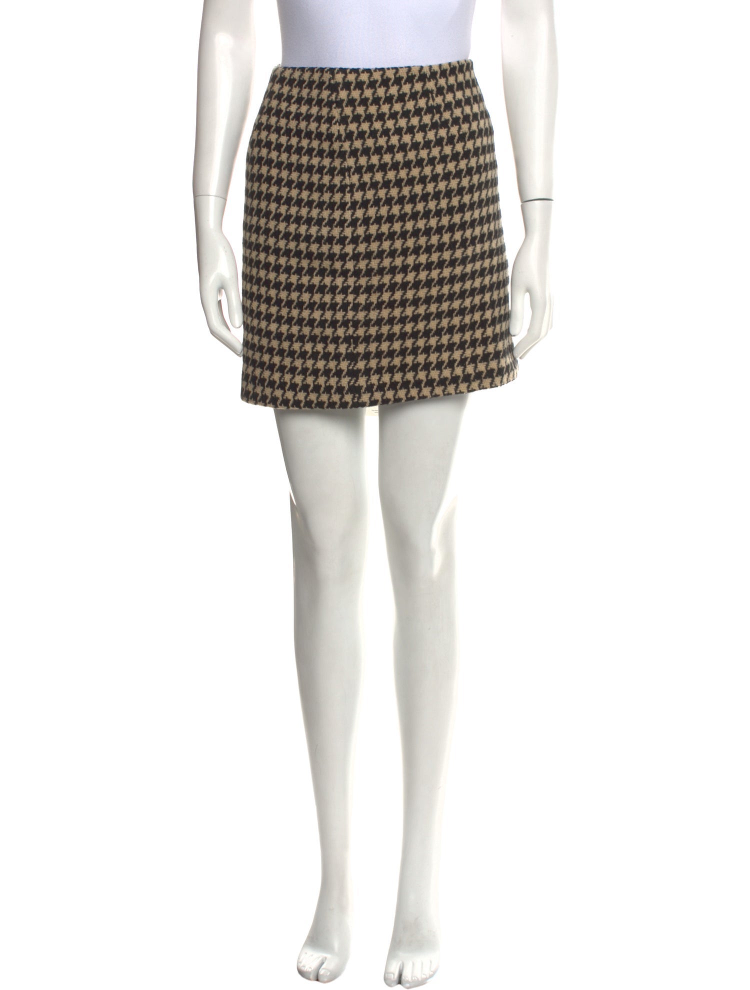 Anine Bing Wool Mini Skirt