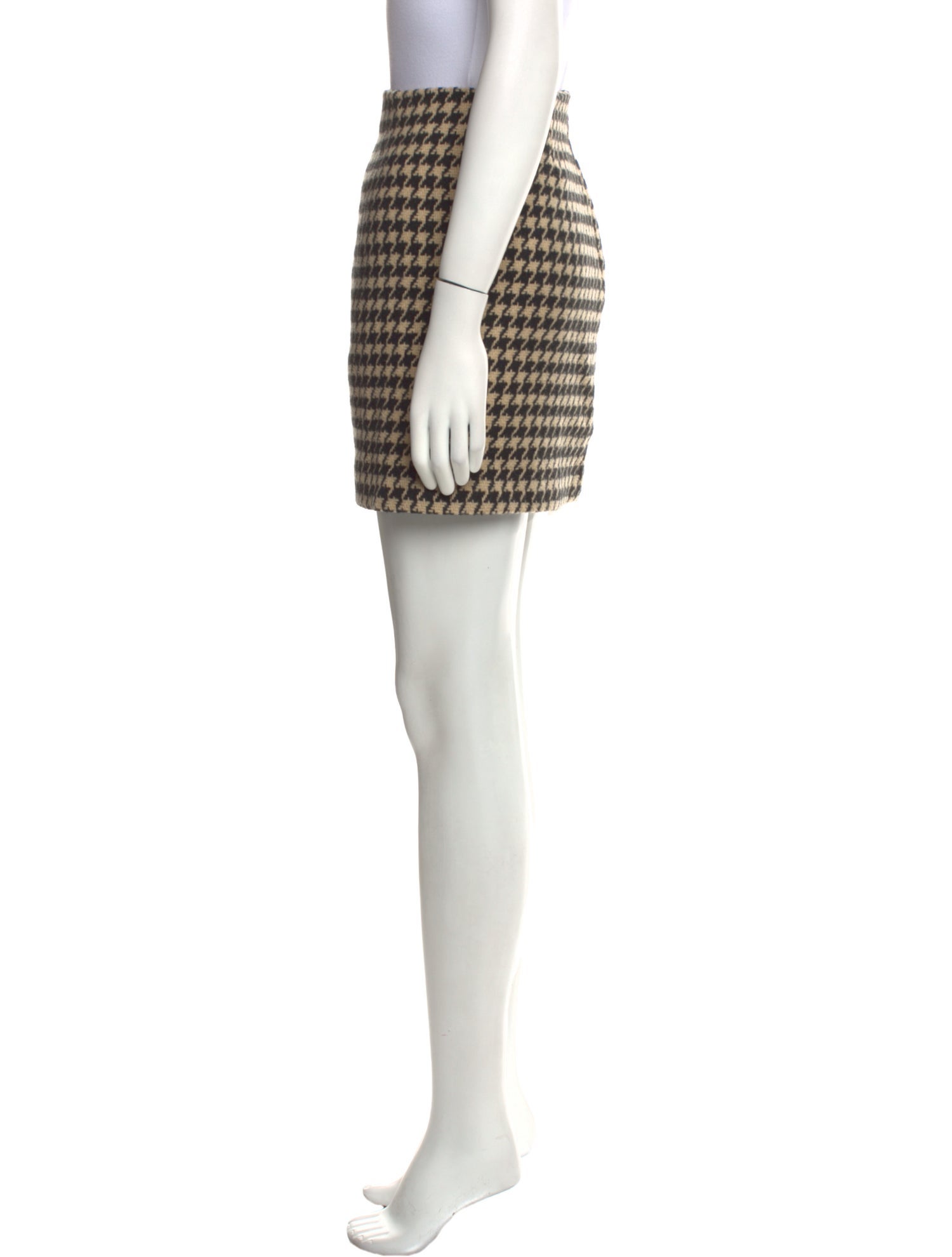 Anine Bing Wool Mini Skirt