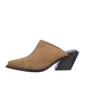 Anine Bing Suede Mules