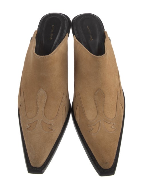 Anine Bing Suede Mules