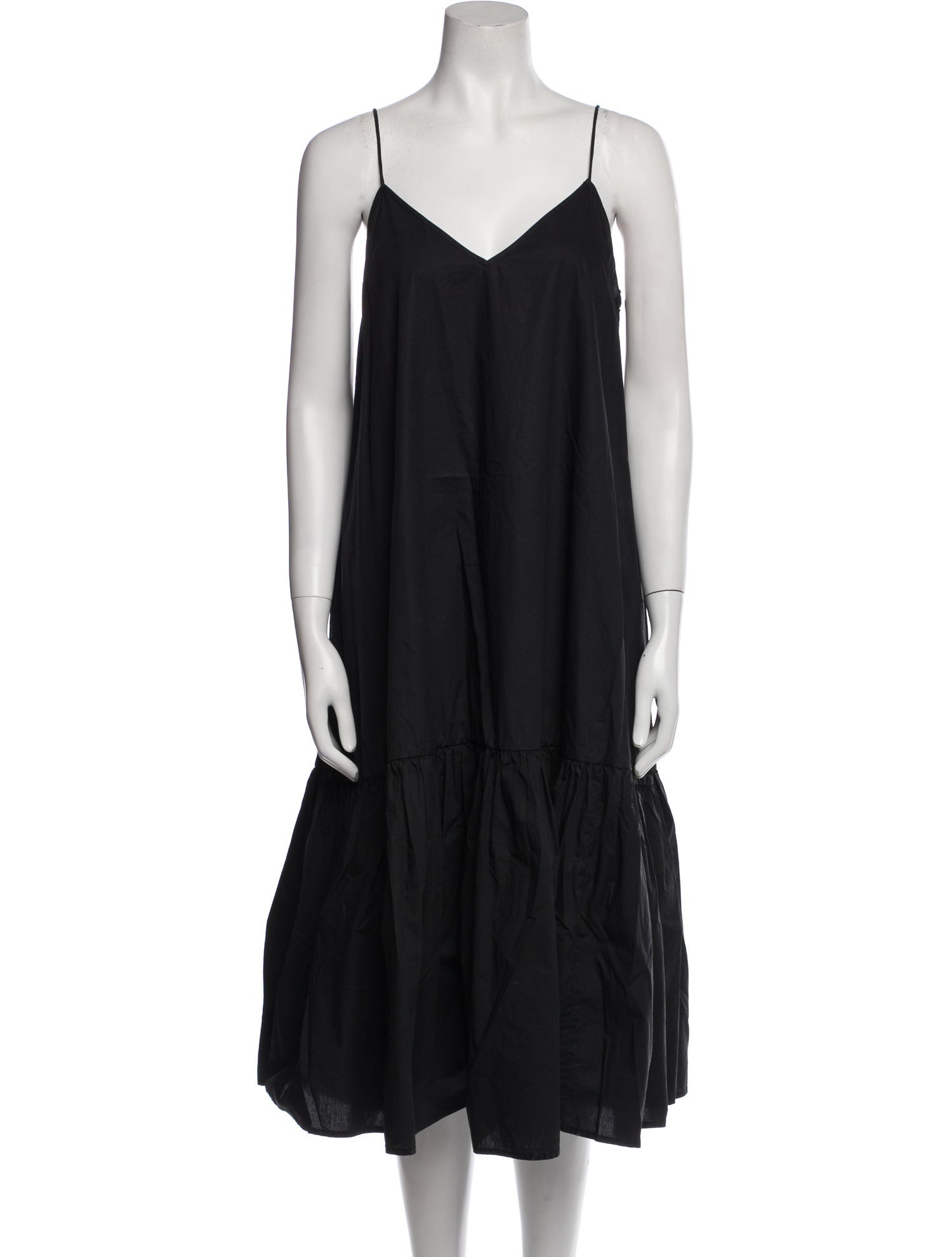 Anine Bing V-Neck Midi Length Dress