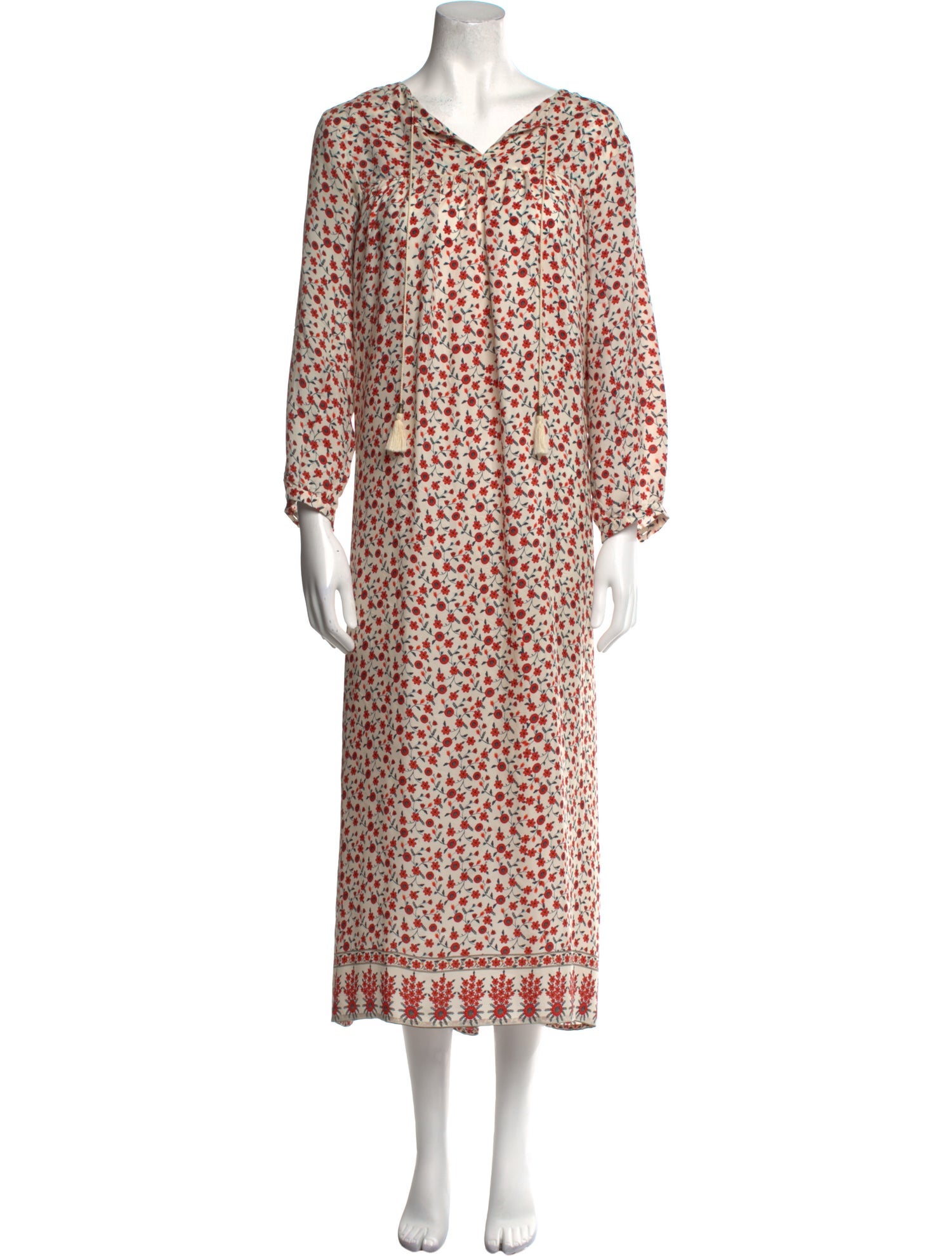 Anine Bing Silk Long Dress