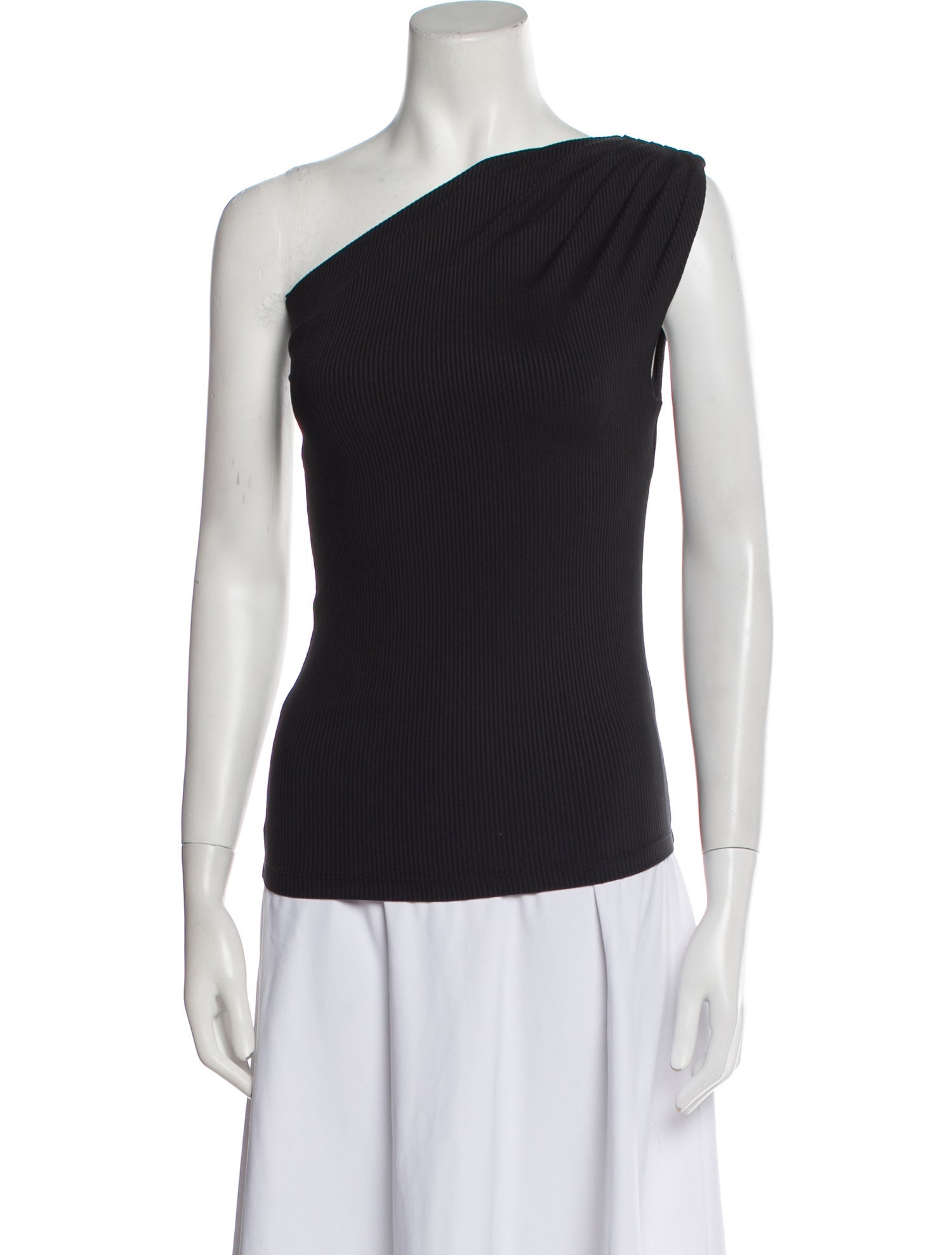 Anine Bing One-Shoulder Sleeveless Top