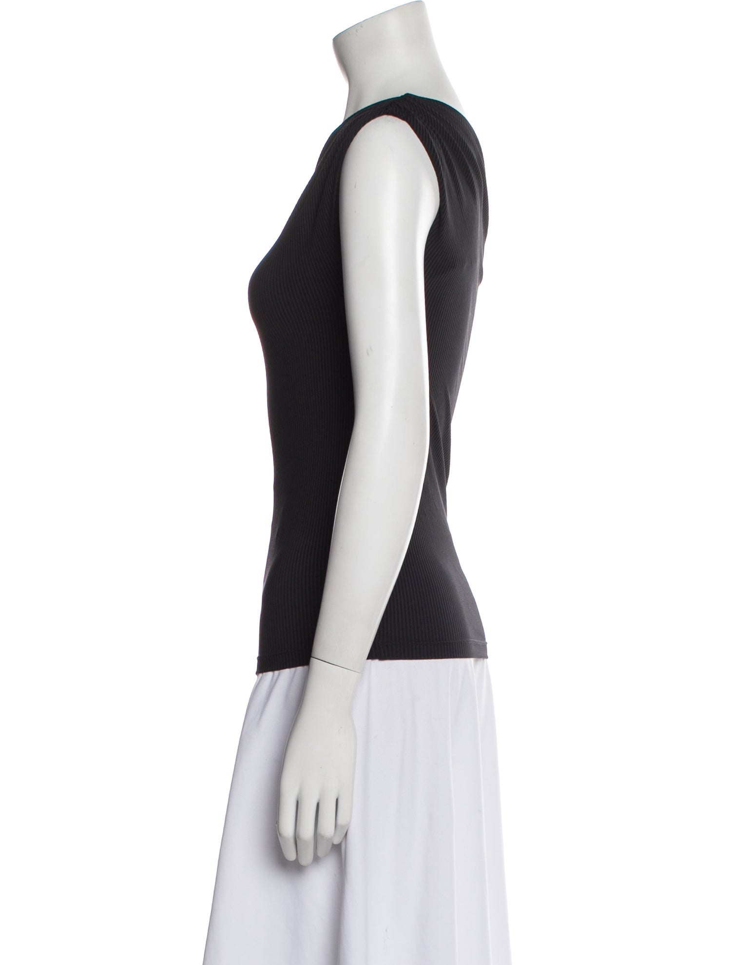 Anine Bing One-Shoulder Sleeveless Top