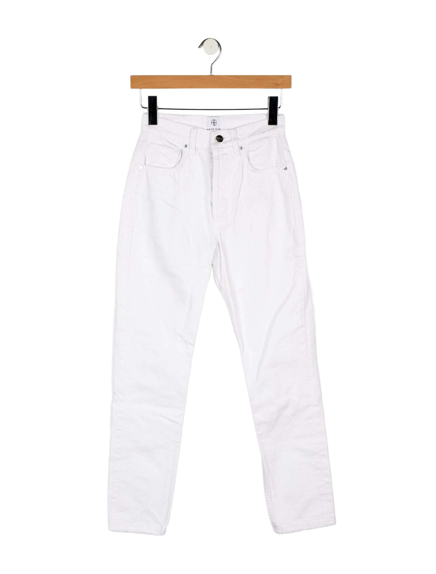 Anine Bing Low-Rise Skinny Leg Jeans