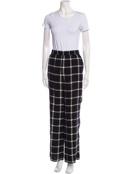 Anine Bing Plaid Print Set