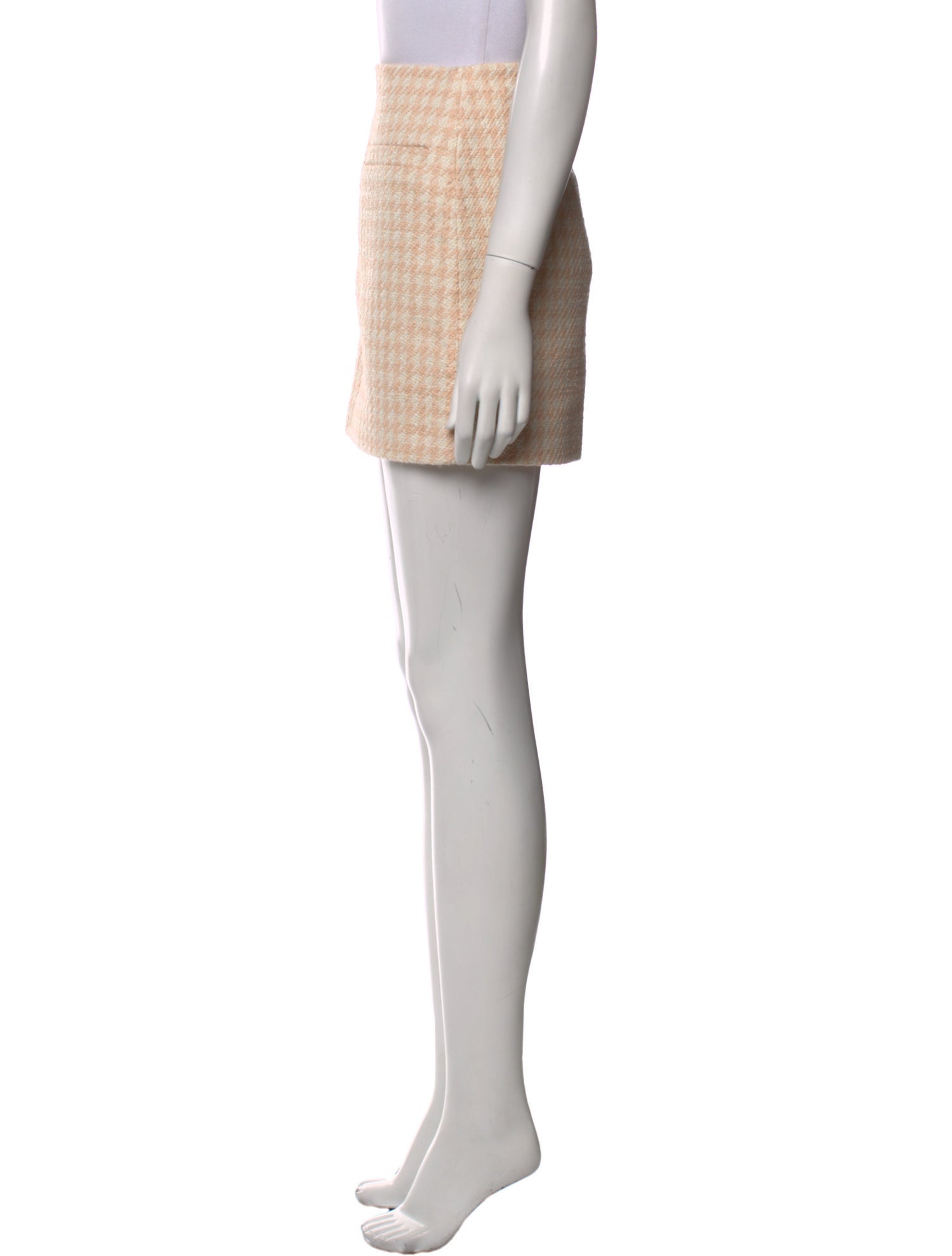 Anine Bing Tweed Pattern Mini Skirt w/ Tags