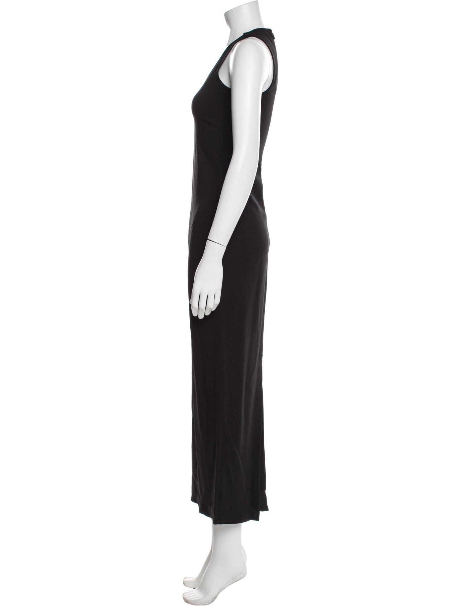 Anine Bing Scoop Neck Long Dress