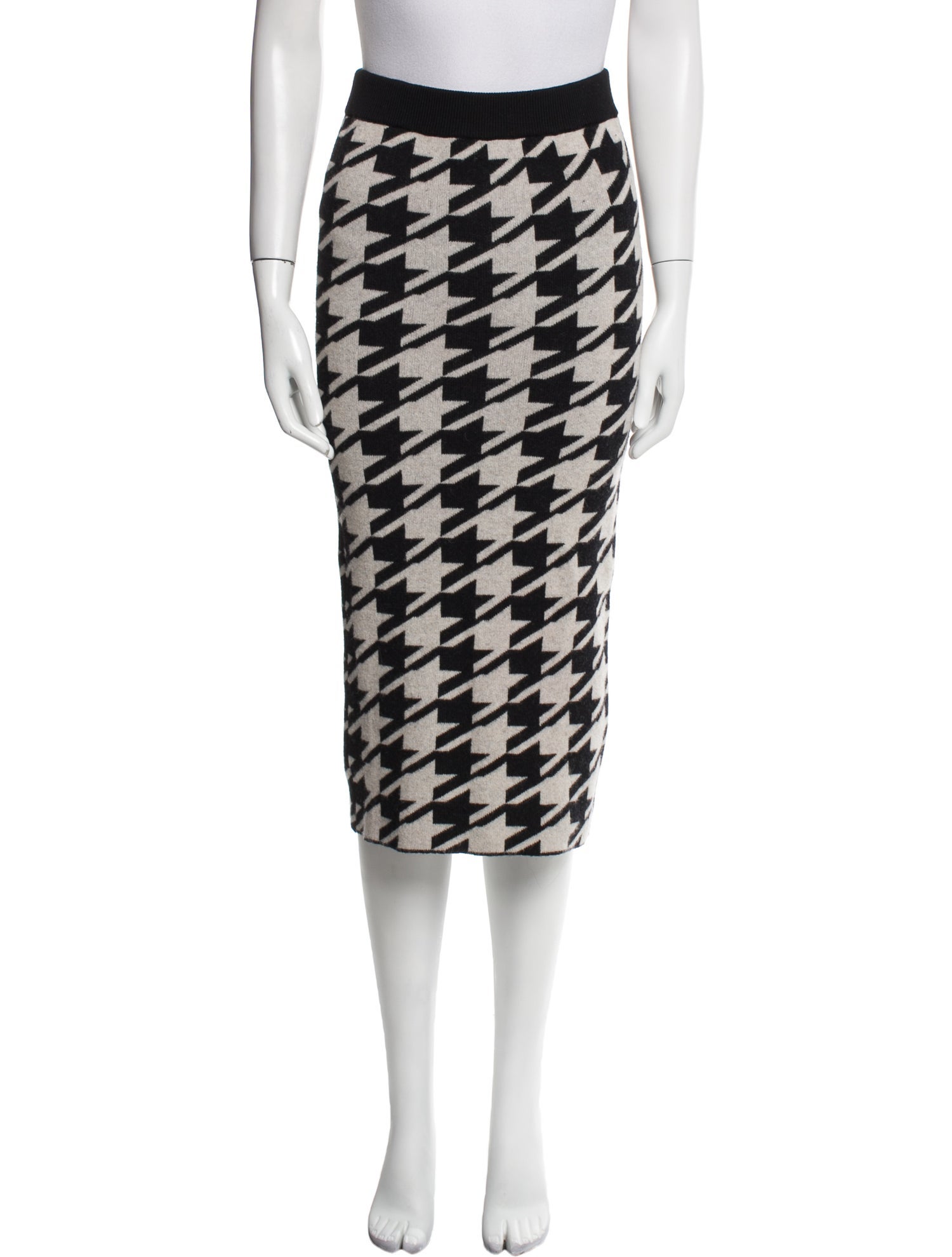 Anine Bing Virgin Wool Midi Length Skirt