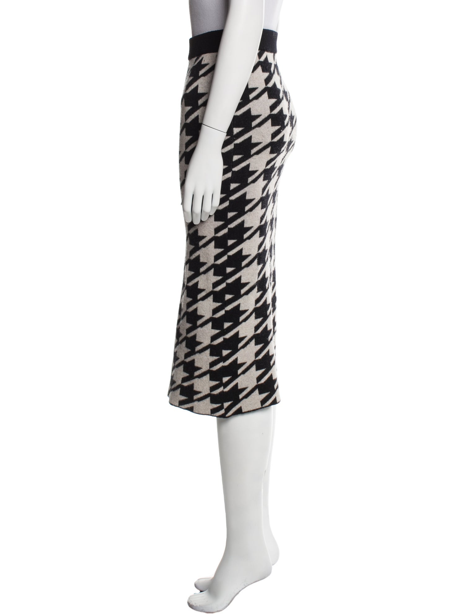 Anine Bing Virgin Wool Midi Length Skirt