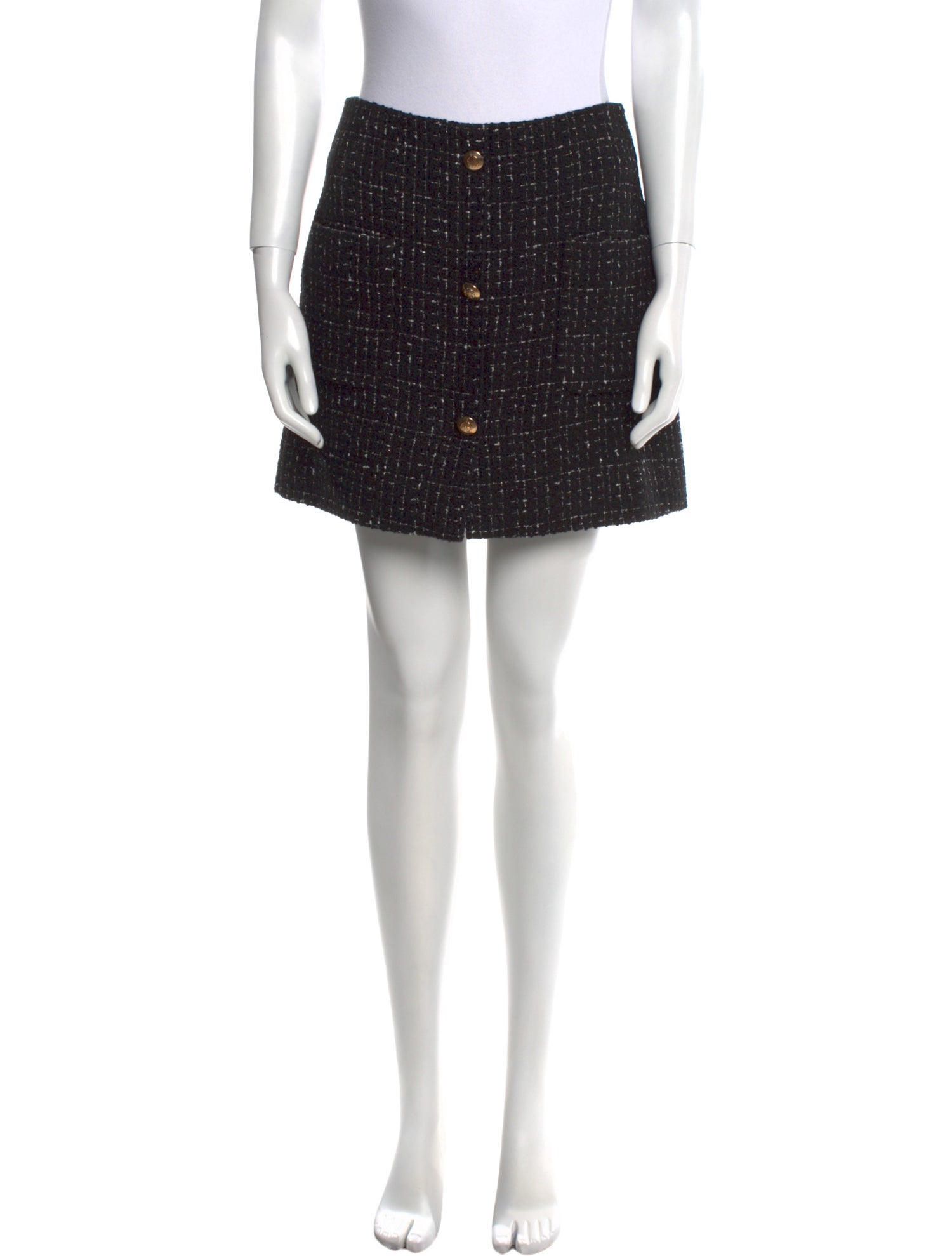 Anine Bing Printed Mini Skirt