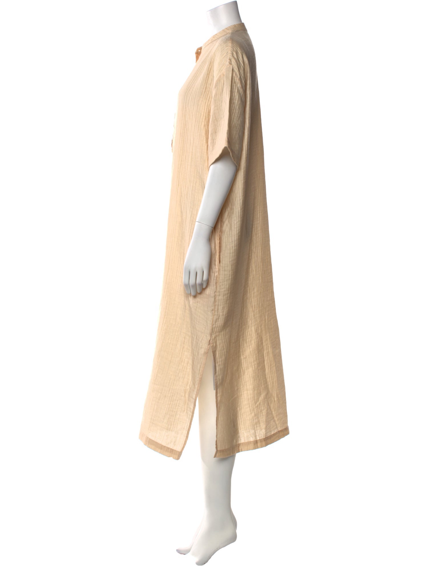 Anine Bing Crew Neck Long Dress