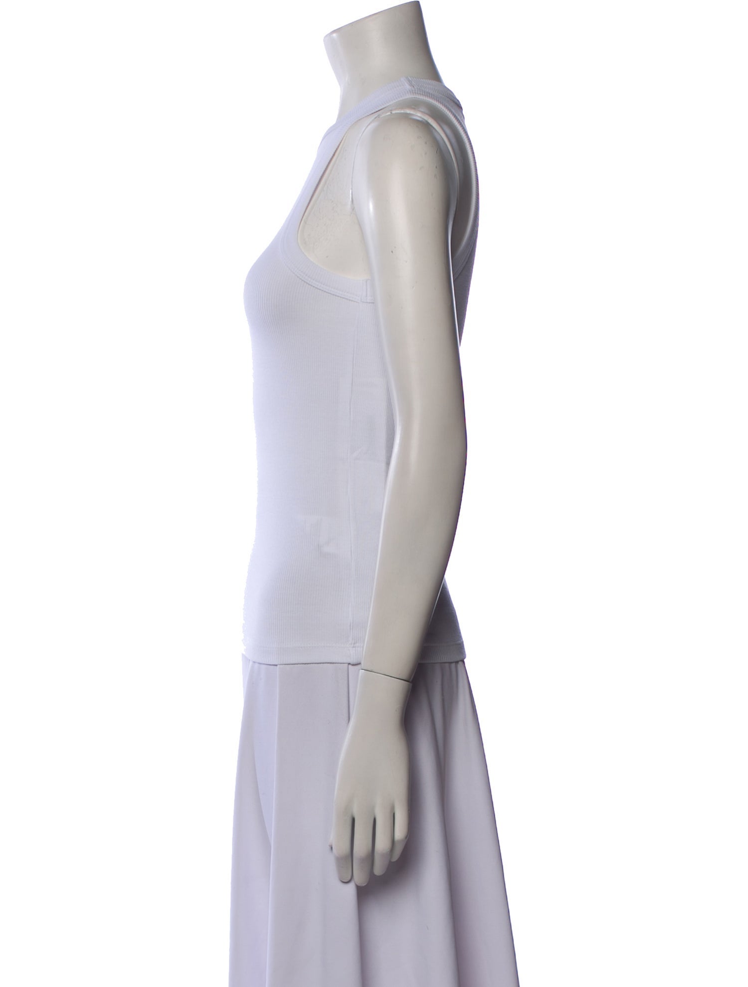 Anine Bing Crew Neck Sleeveless Top