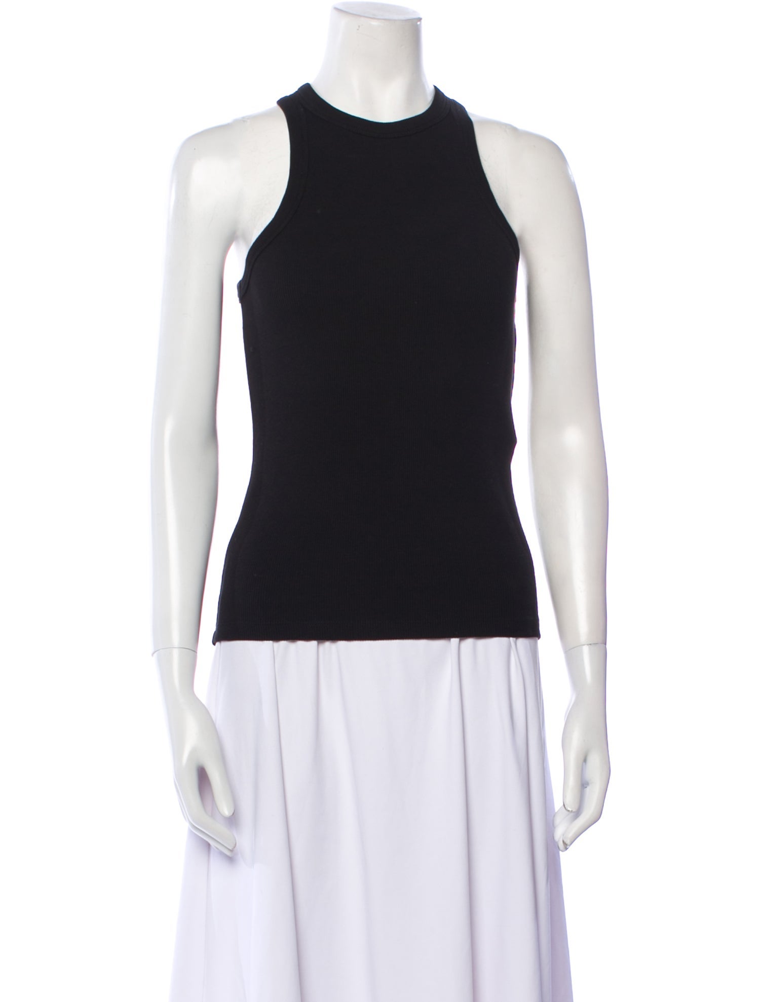 Anine Bing Crew Neck Sleeveless Top