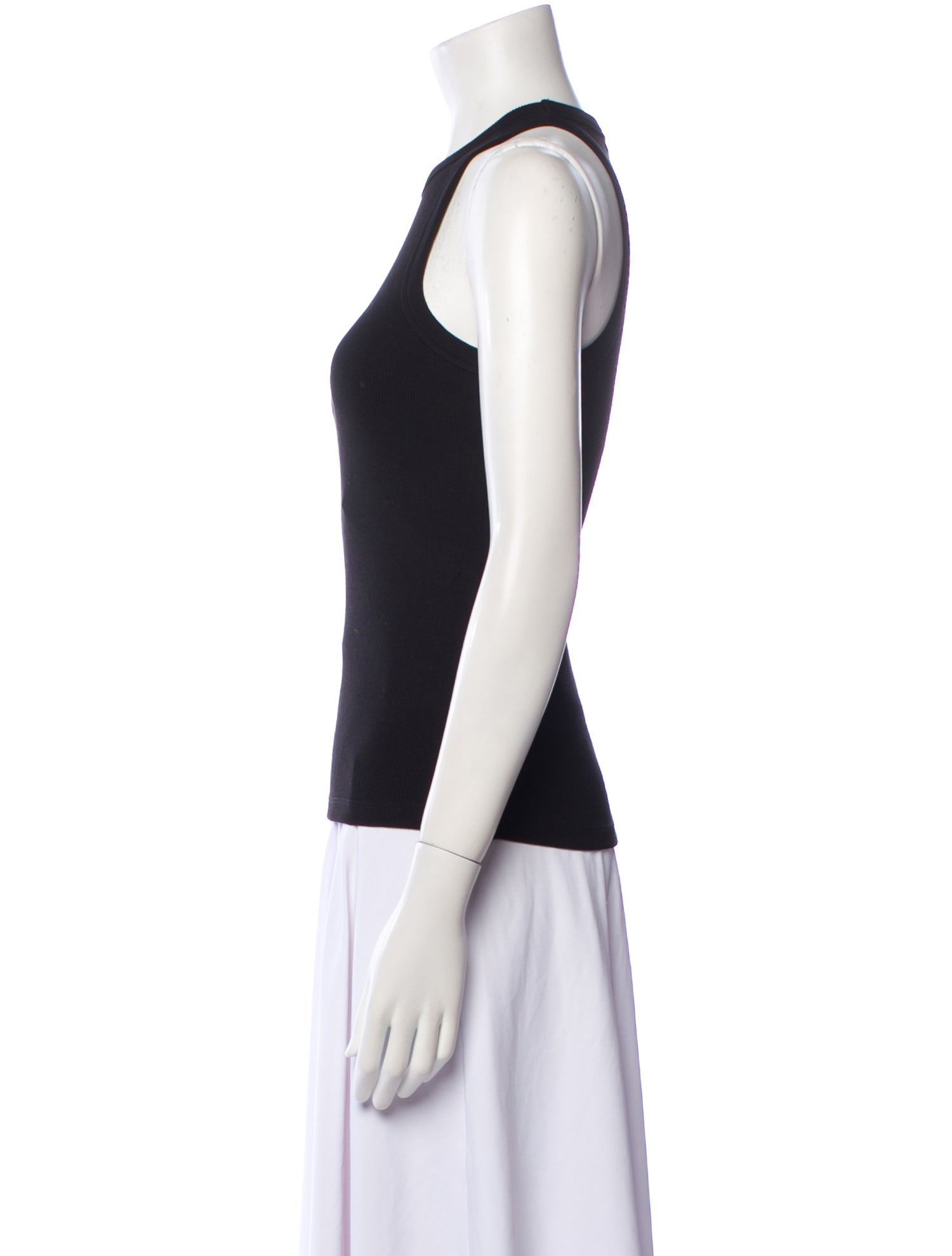 Anine Bing Crew Neck Sleeveless Top