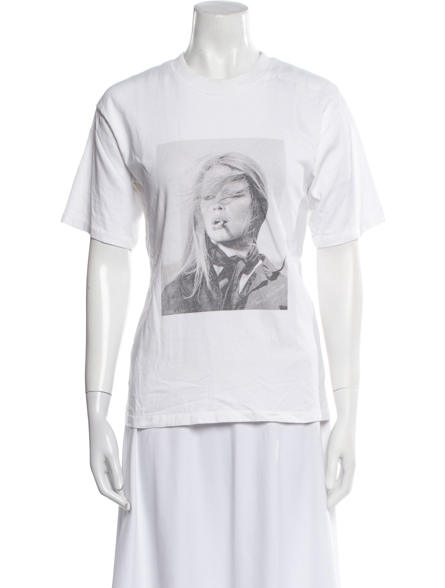 Anine Bing Graphic Print Crew Neck T-Shirt