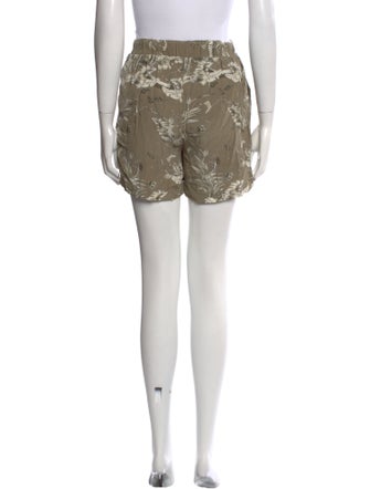 Anine Bing Printed Mini Shorts