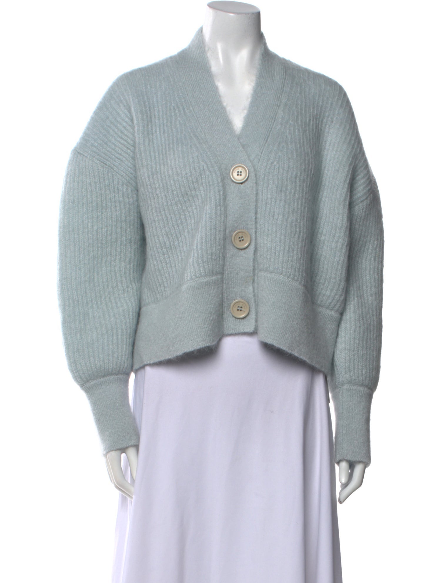 Anine Bing Mohair V-Neck Sweater