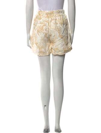 Anine Bing Printed Mini Shorts