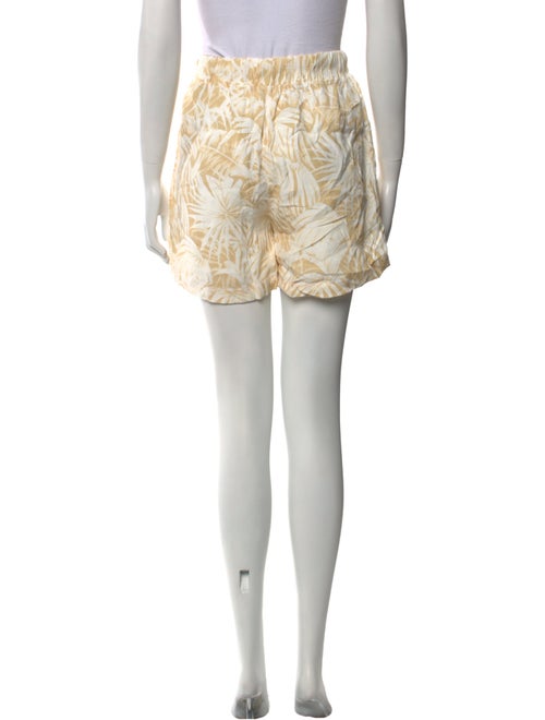 Anine Bing Printed Mini Shorts