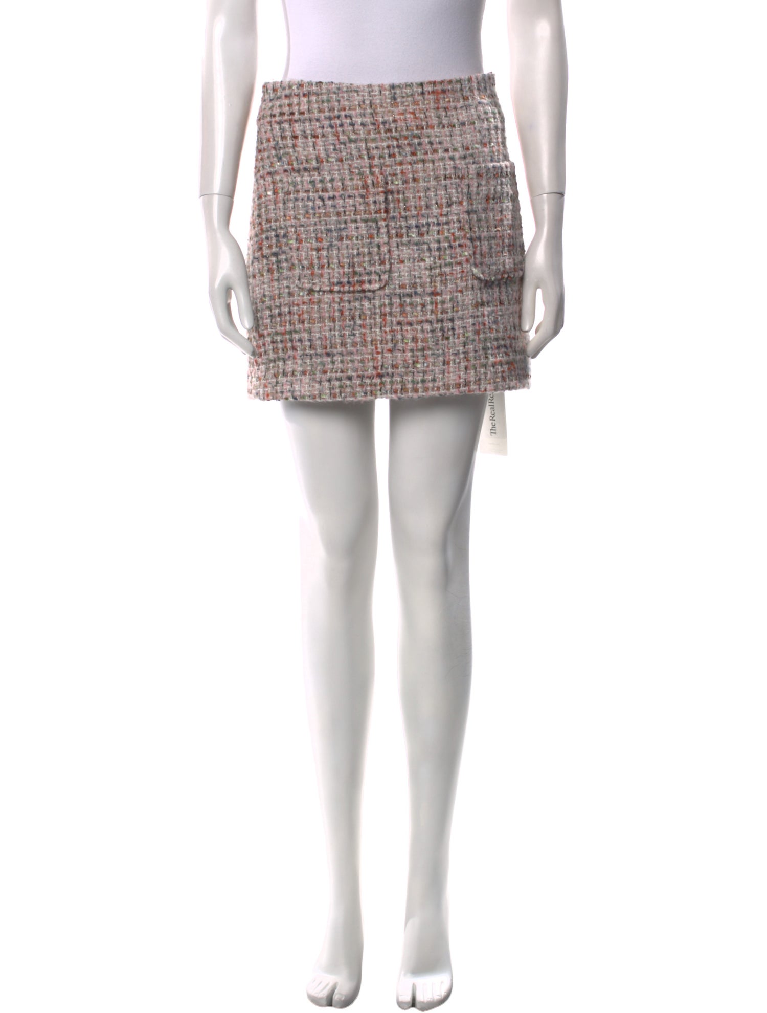 Anine Bing Tweed Pattern Mini Skirt w/ Tags
