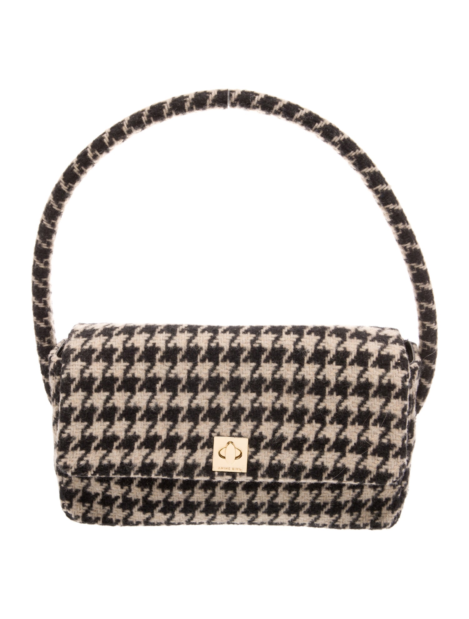 Anine Bing Wool Shoulder Bag