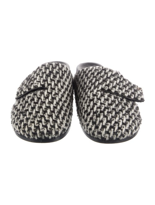Anine Bing Wool Patterned Mules