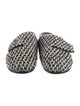 Anine Bing Wool Patterned Mules