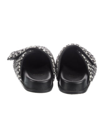 Anine Bing Wool Patterned Mules