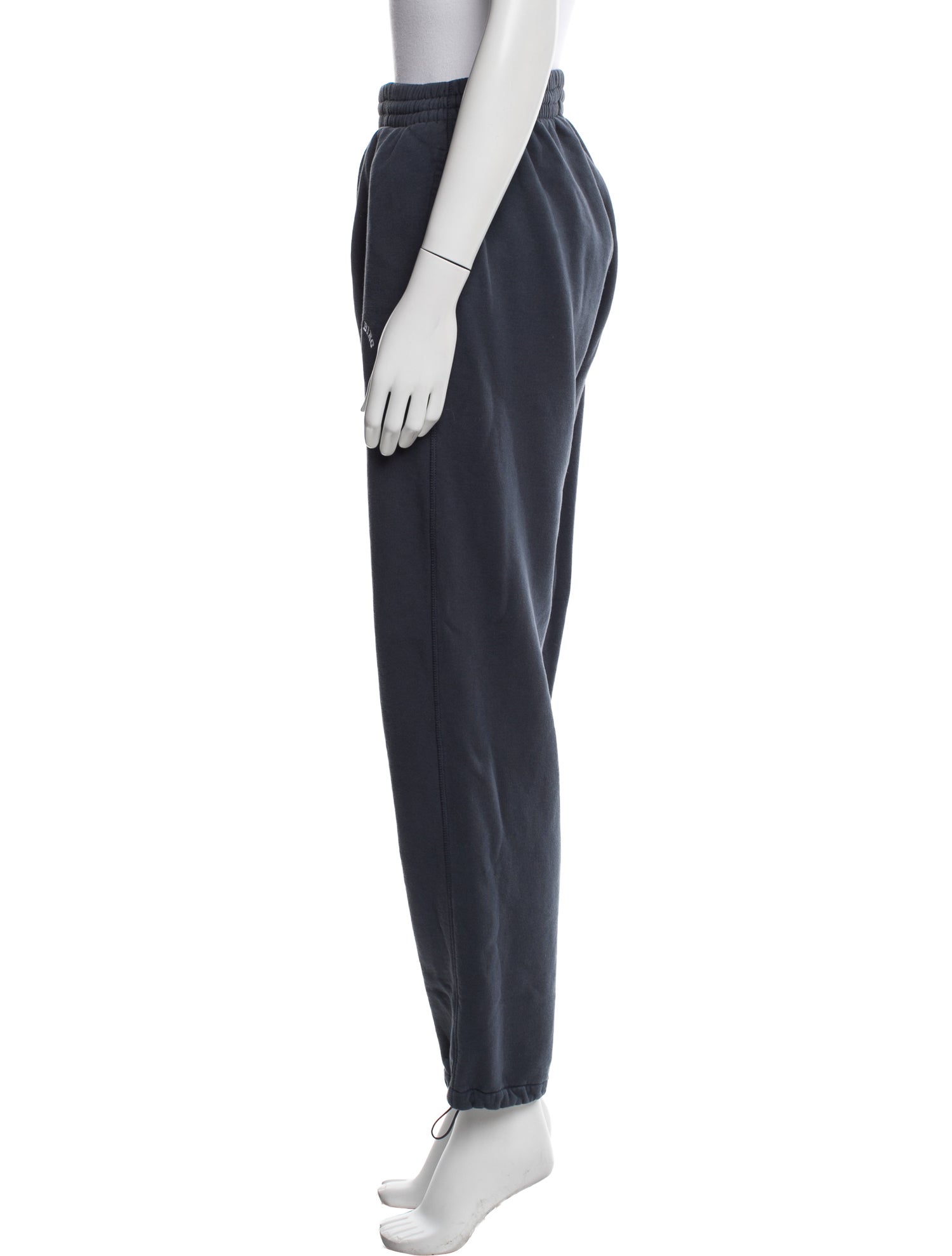 Anine Bing Embroidered Accent Sweatpants