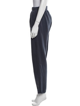 Anine Bing Embroidered Accent Sweatpants