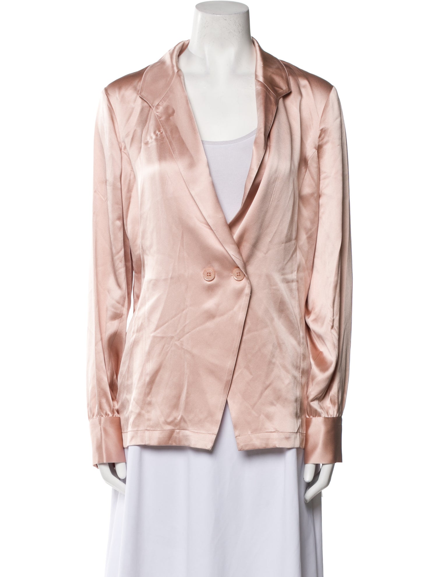 Anine Bing Silk Blazer