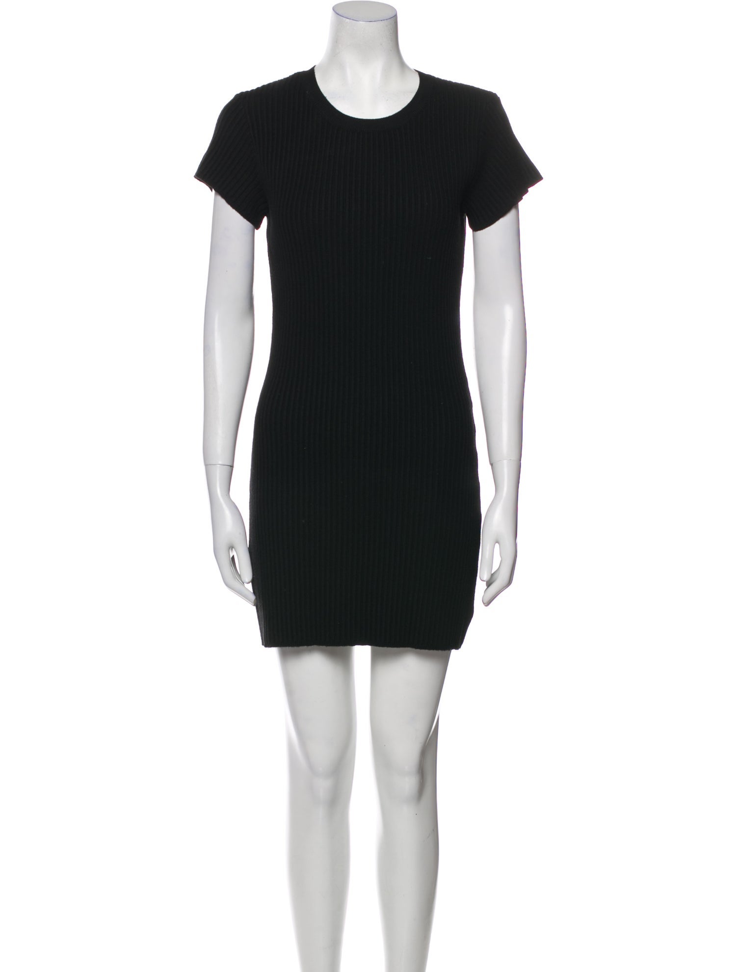 Anine Bing Crew Neck Mini Dress