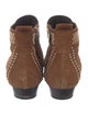 Anine Bing Suede Studded Accents Boots