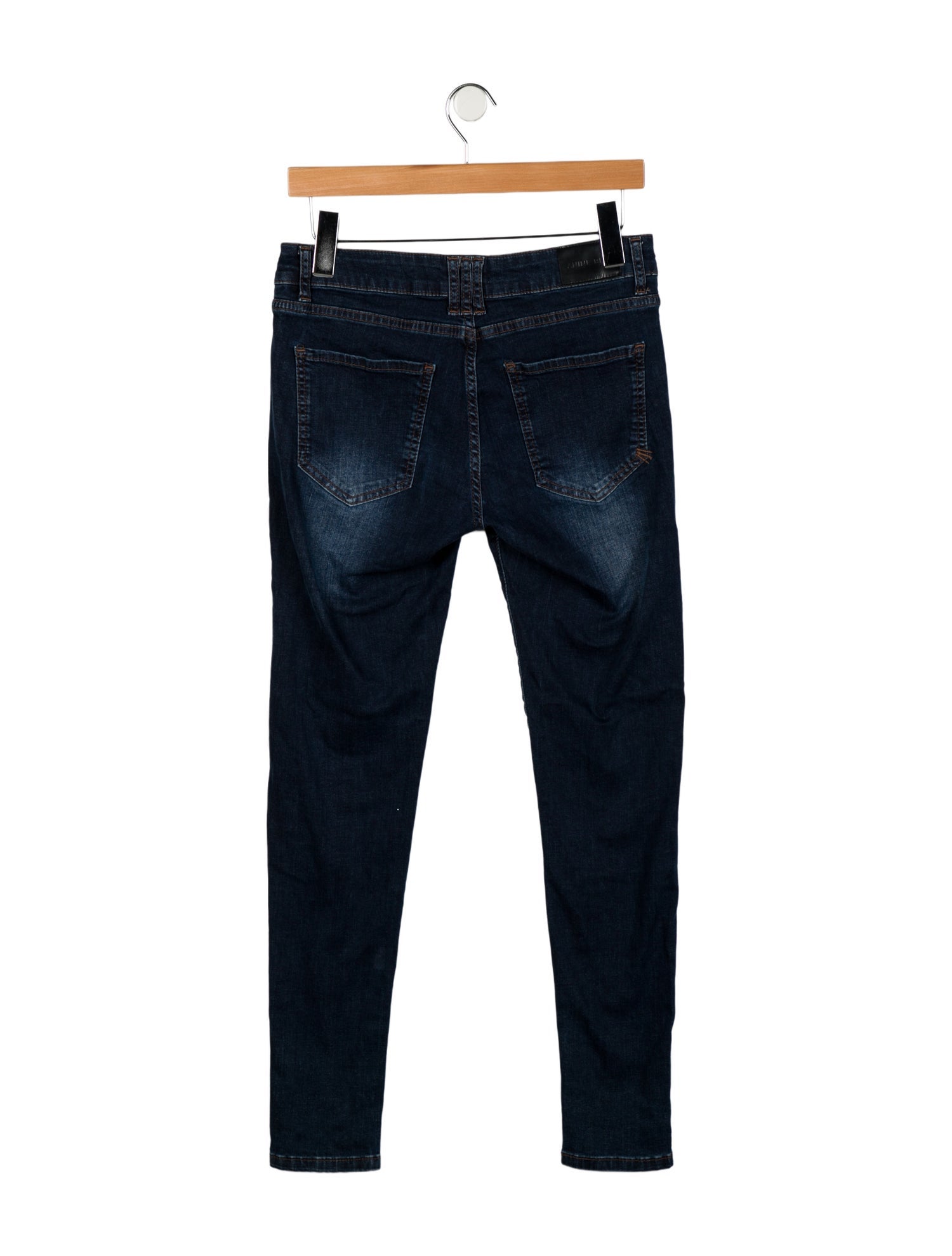 Anine Bing Mid-Rise Skinny Leg Jeans