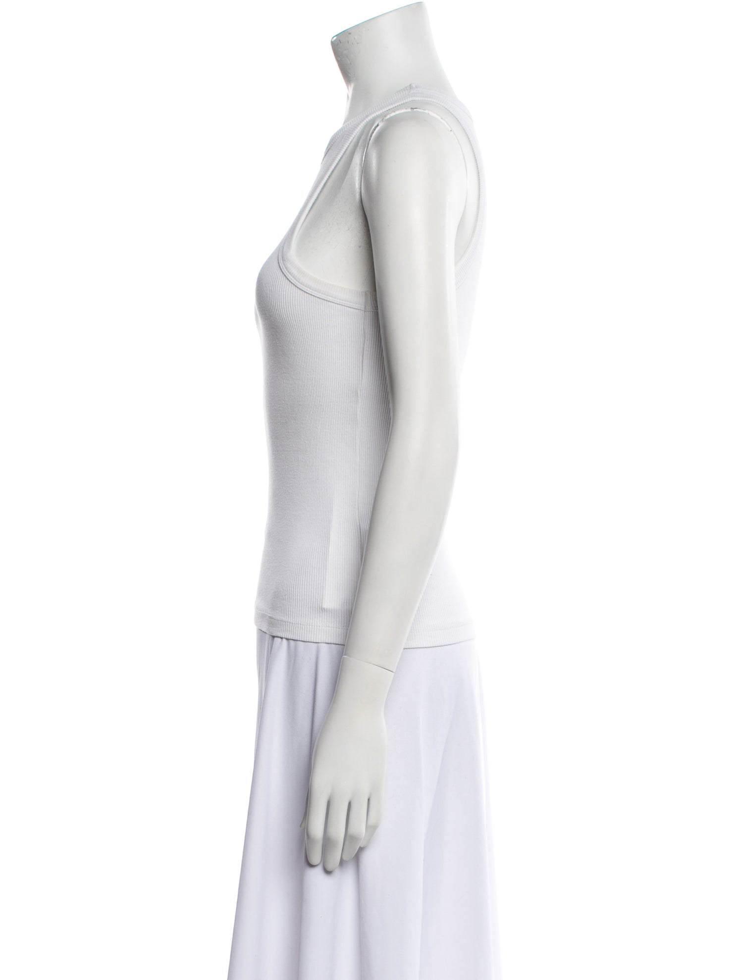 Anine Bing Crew Neck Sleeveless Top