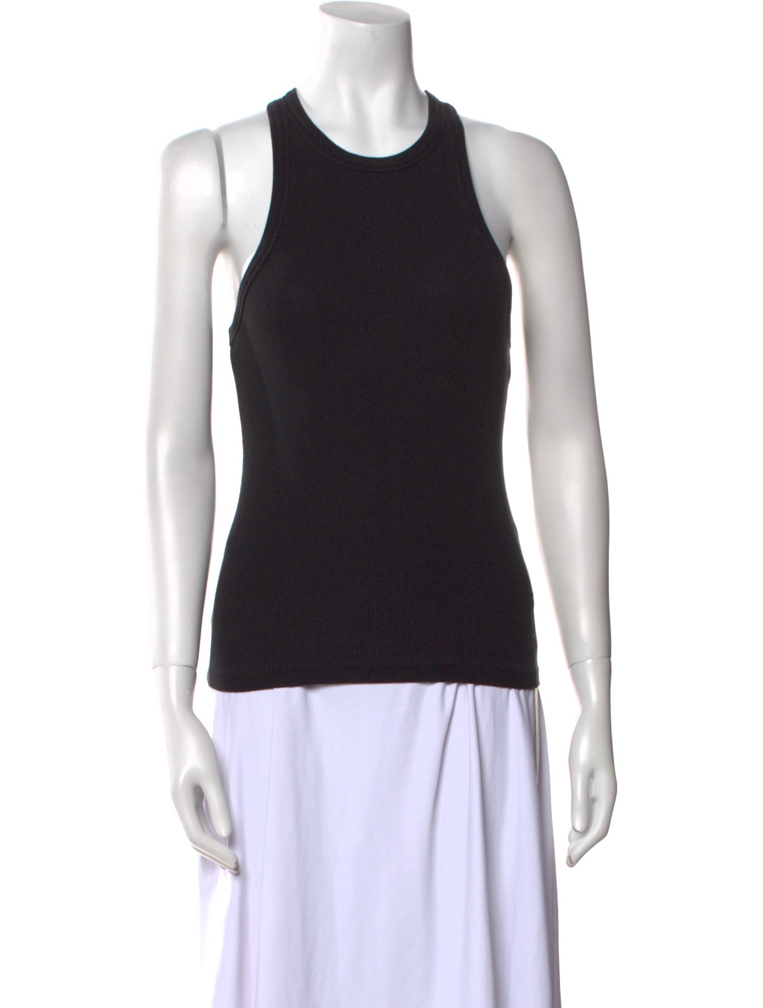 Anine Bing Crew Neck Sleeveless Top
