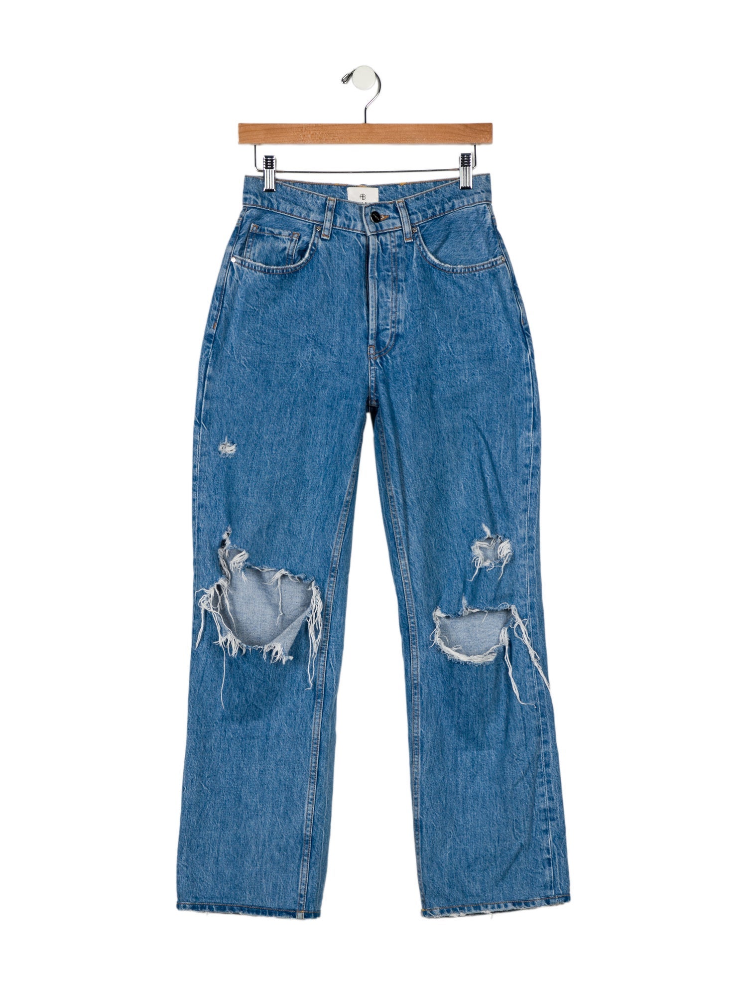 Anine Bing High-Rise Wide Leg Jeans