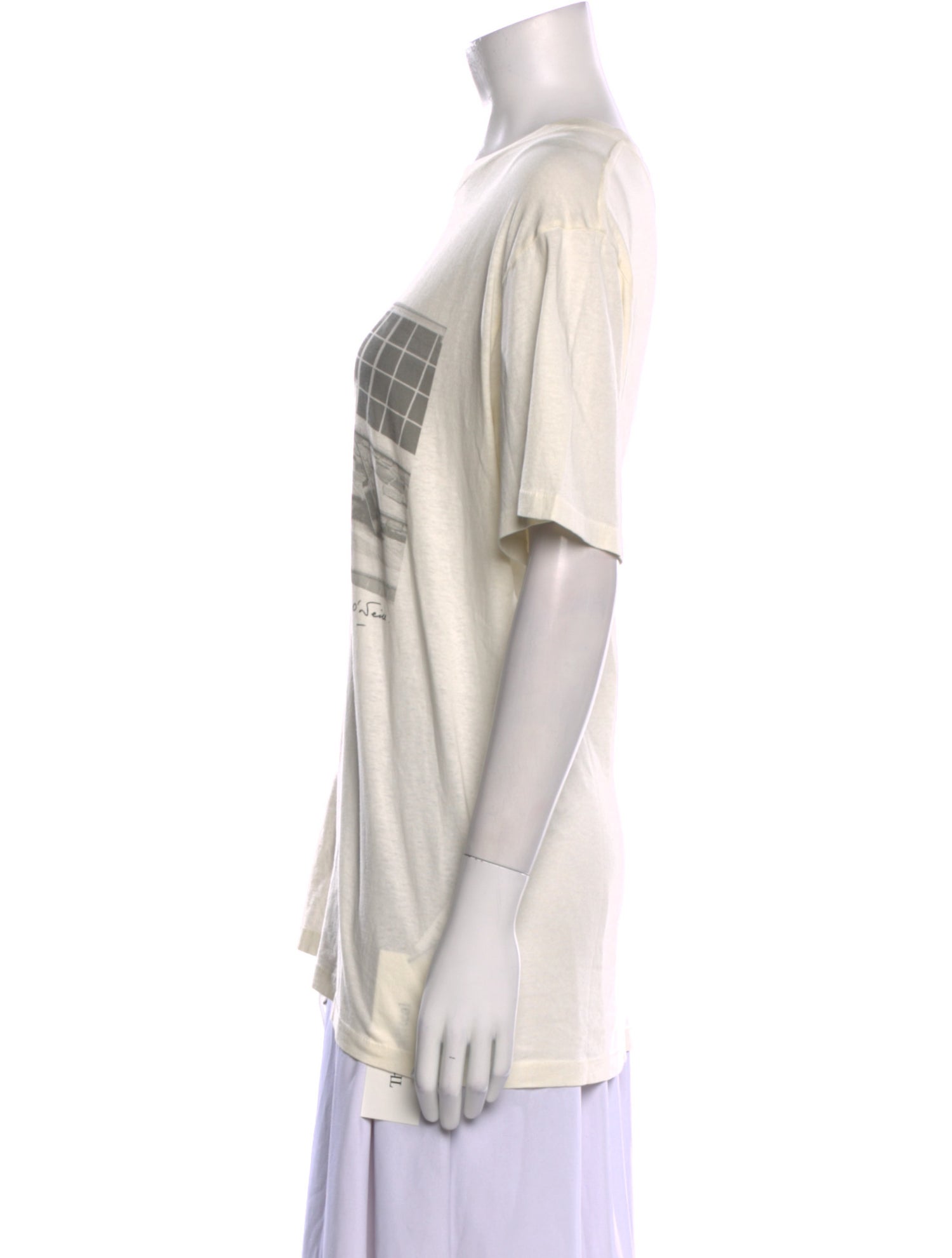 Anine Bing Graphic Print Crew Neck T-Shirt w/ Tags