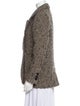 Anine Bing Tweed Pattern Blazer