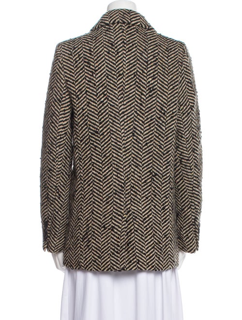 Anine Bing Tweed Pattern Blazer