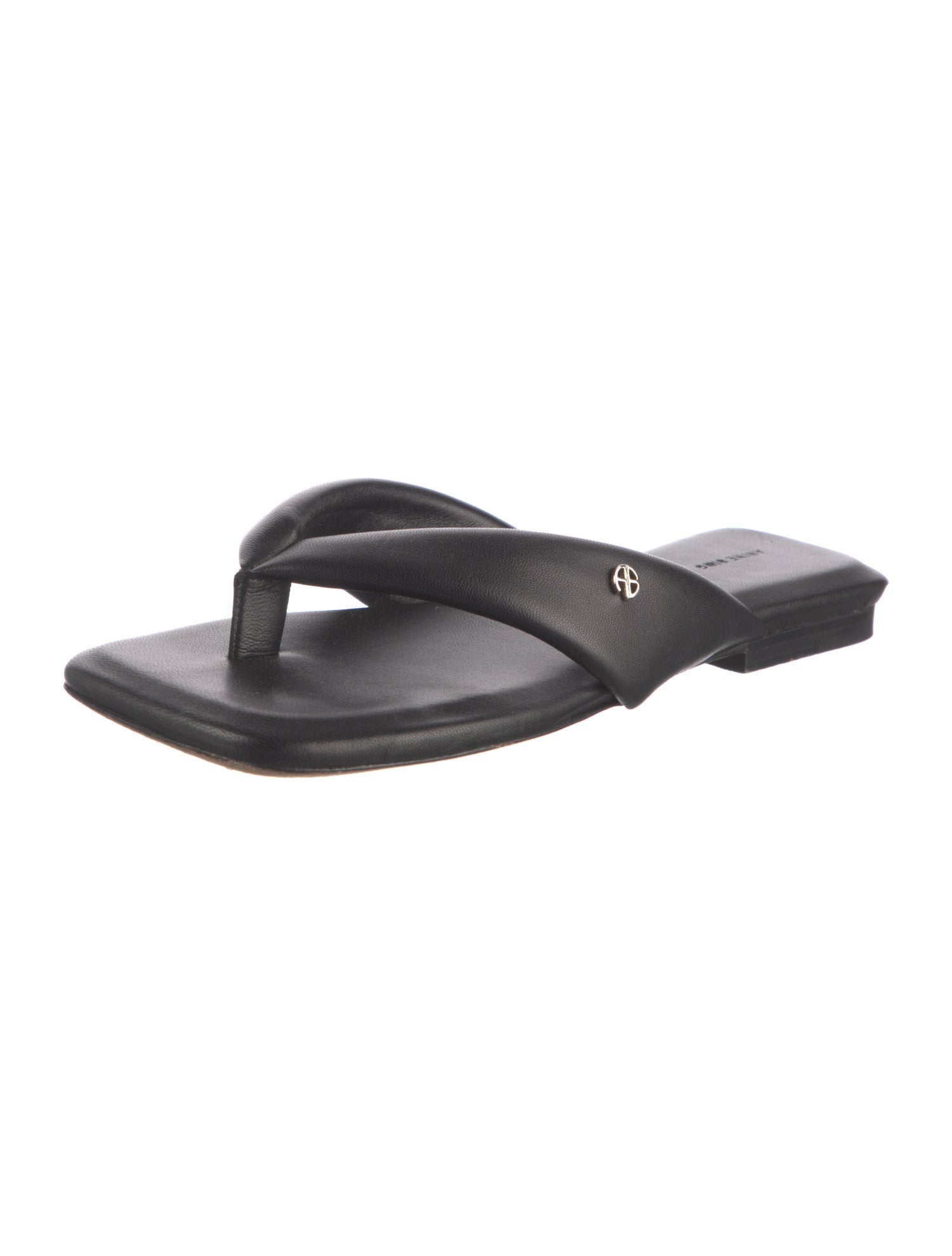 Anine Bing Leather Slides