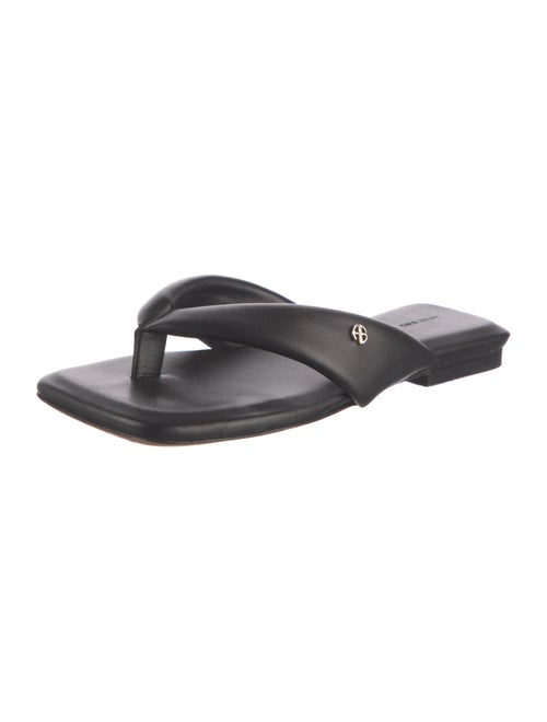 Anine Bing Leather Slides