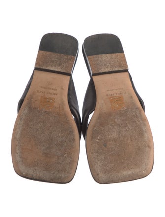 Anine Bing Leather Slides
