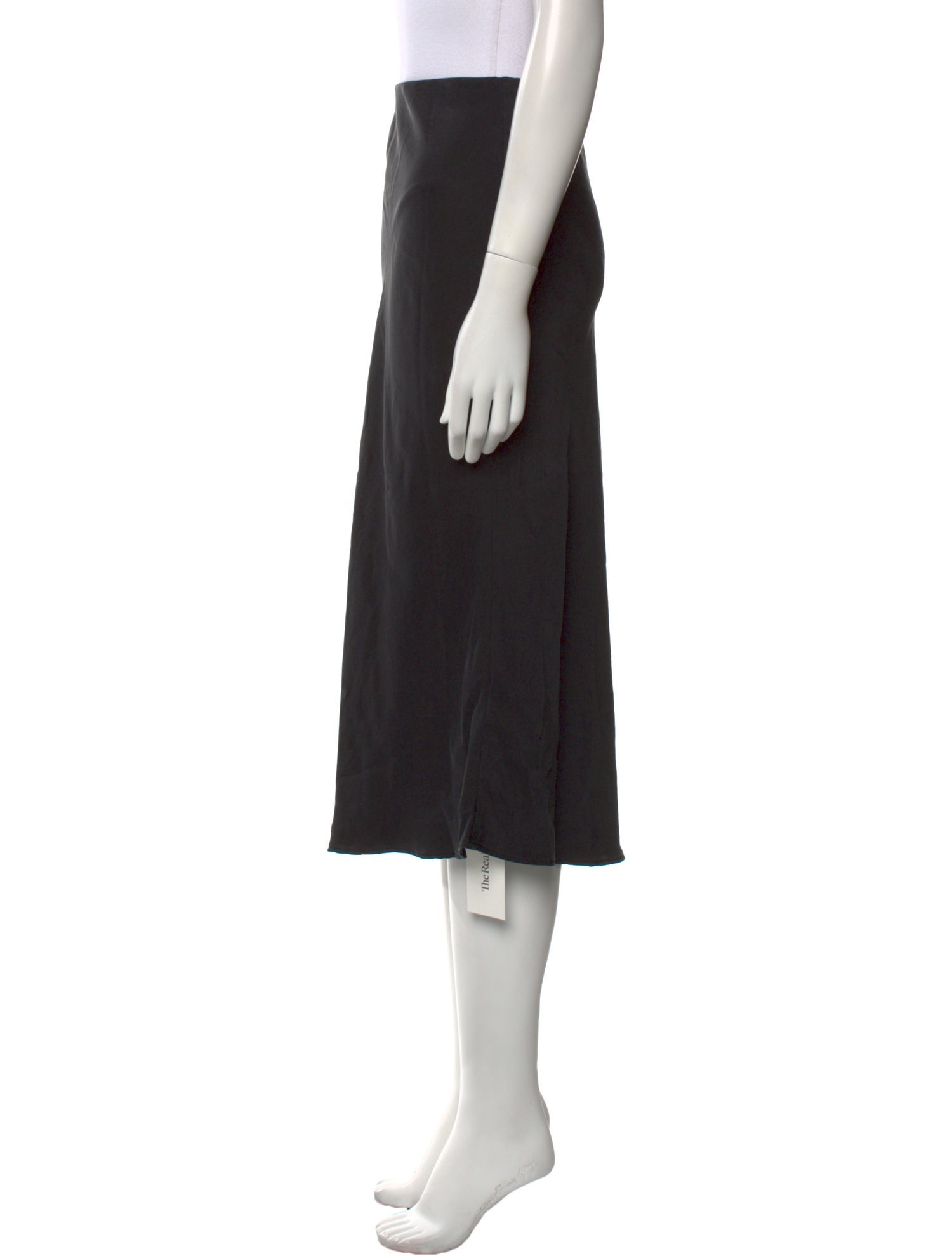 Anine Bing Silk Midi Length Skirt