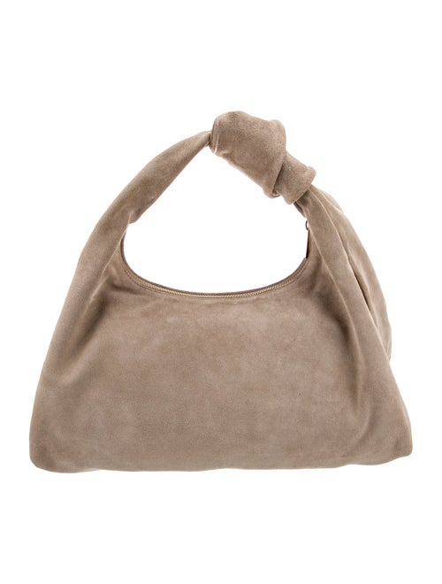 Anine Bing Suede Top Handle Bag