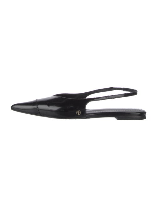 Anine Bing Leather Slingback Flats