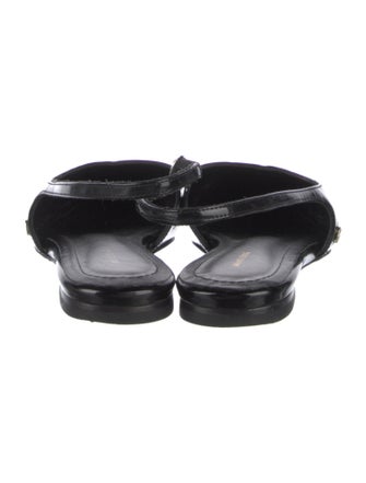 Anine Bing Leather Slingback Flats